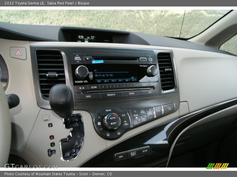 Salsa Red Pearl / Bisque 2013 Toyota Sienna LE