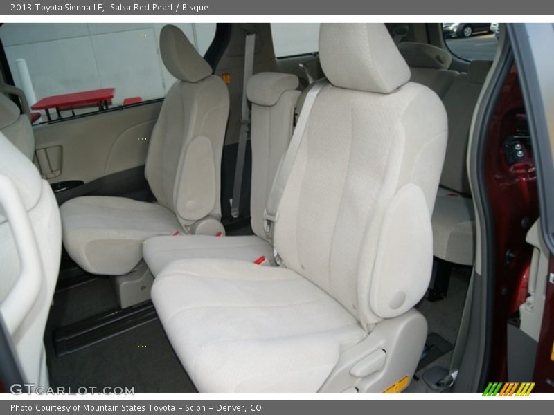 Salsa Red Pearl / Bisque 2013 Toyota Sienna LE