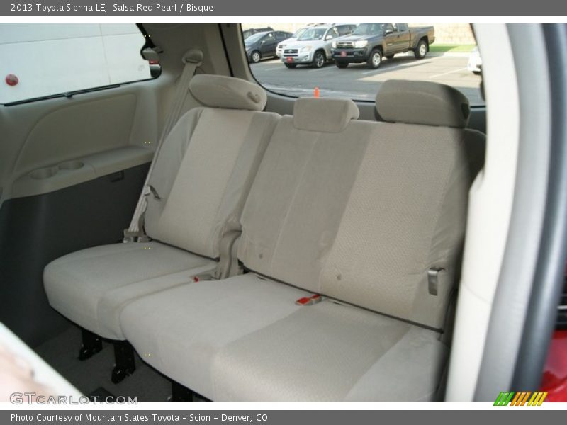 Salsa Red Pearl / Bisque 2013 Toyota Sienna LE