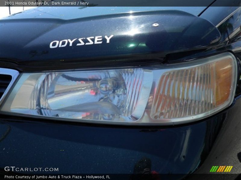 Dark Emerald / Ivory 2001 Honda Odyssey EX