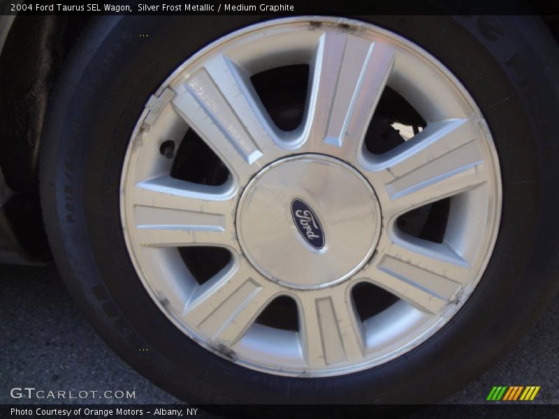 Silver Frost Metallic / Medium Graphite 2004 Ford Taurus SEL Wagon