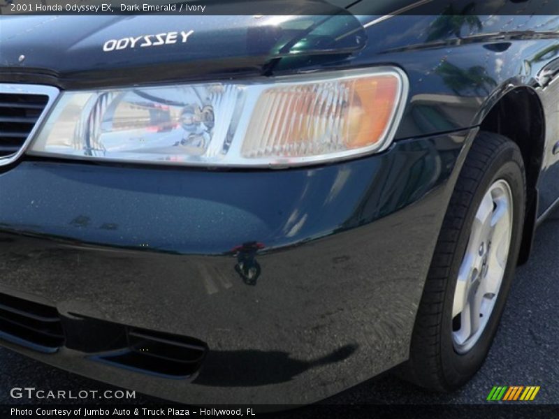 Dark Emerald / Ivory 2001 Honda Odyssey EX