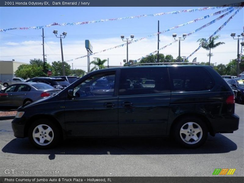 Dark Emerald / Ivory 2001 Honda Odyssey EX