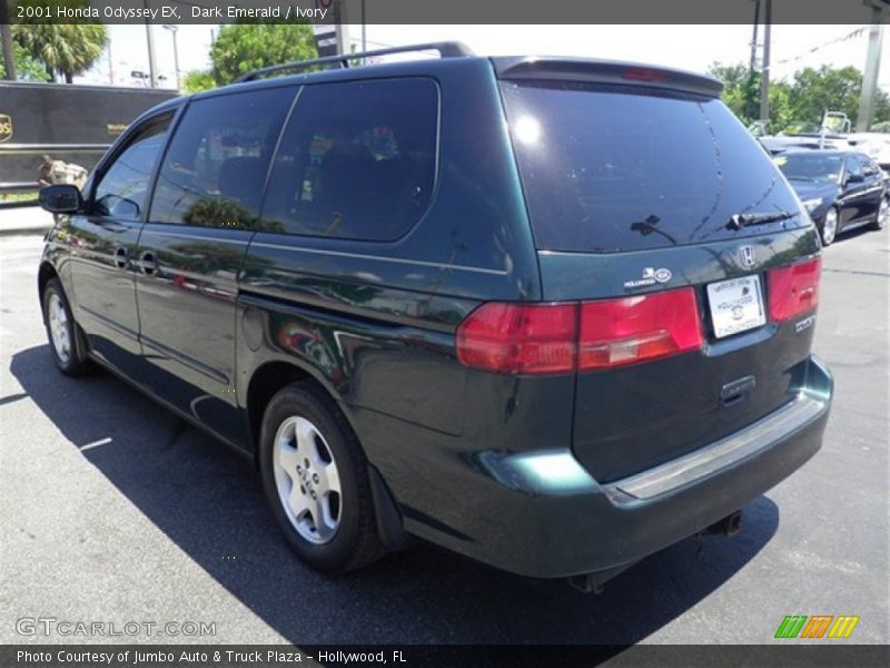 Dark Emerald / Ivory 2001 Honda Odyssey EX