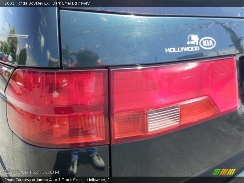 Dark Emerald / Ivory 2001 Honda Odyssey EX