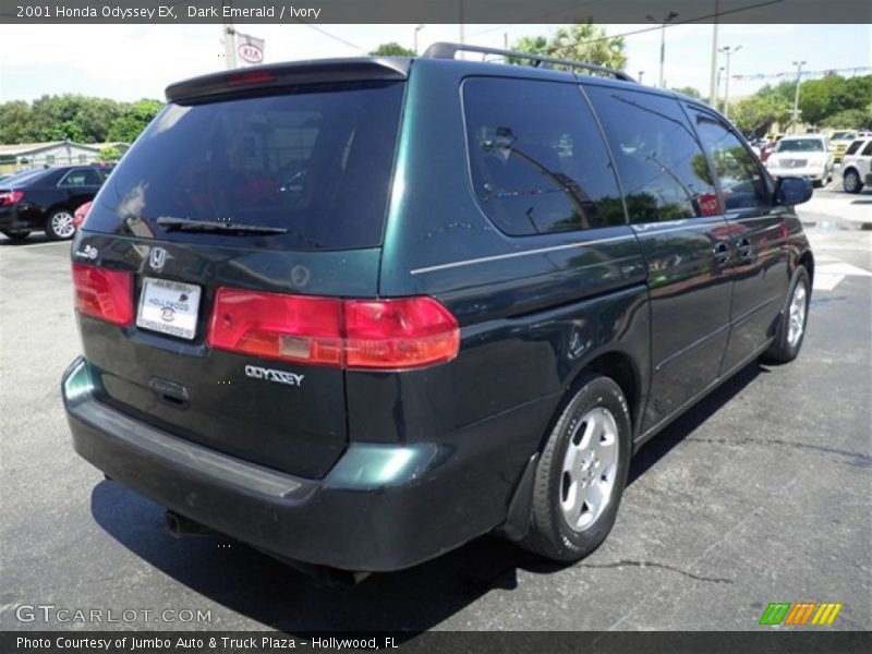 Dark Emerald / Ivory 2001 Honda Odyssey EX