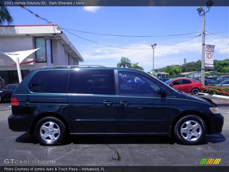 Dark Emerald / Ivory 2001 Honda Odyssey EX