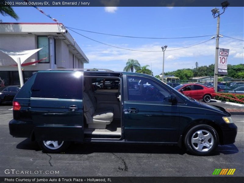 Dark Emerald / Ivory 2001 Honda Odyssey EX