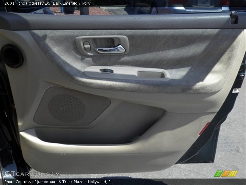 Dark Emerald / Ivory 2001 Honda Odyssey EX