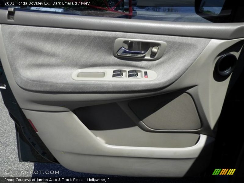 Dark Emerald / Ivory 2001 Honda Odyssey EX