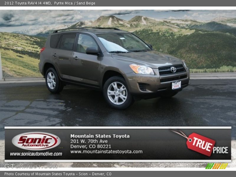 Pyrite Mica / Sand Beige 2012 Toyota RAV4 I4 4WD