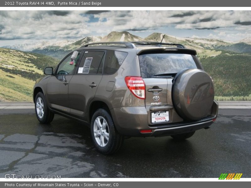 Pyrite Mica / Sand Beige 2012 Toyota RAV4 I4 4WD