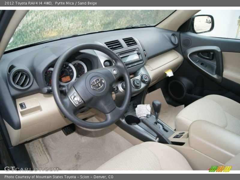 Pyrite Mica / Sand Beige 2012 Toyota RAV4 I4 4WD