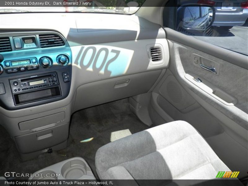 Dark Emerald / Ivory 2001 Honda Odyssey EX