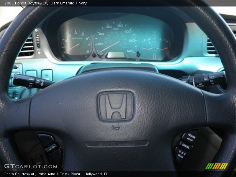 Dark Emerald / Ivory 2001 Honda Odyssey EX