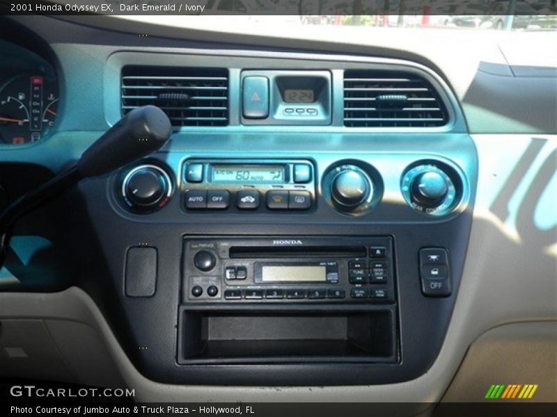 Dark Emerald / Ivory 2001 Honda Odyssey EX