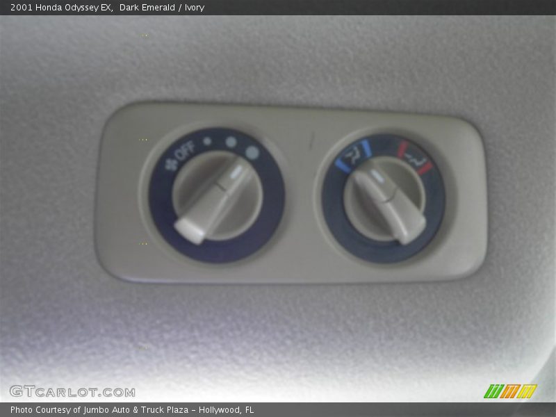 Dark Emerald / Ivory 2001 Honda Odyssey EX