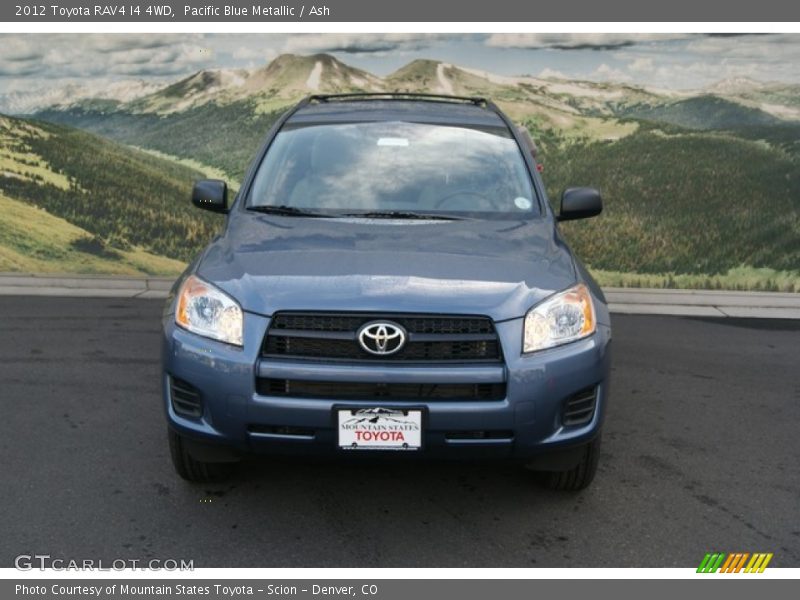 Pacific Blue Metallic / Ash 2012 Toyota RAV4 I4 4WD