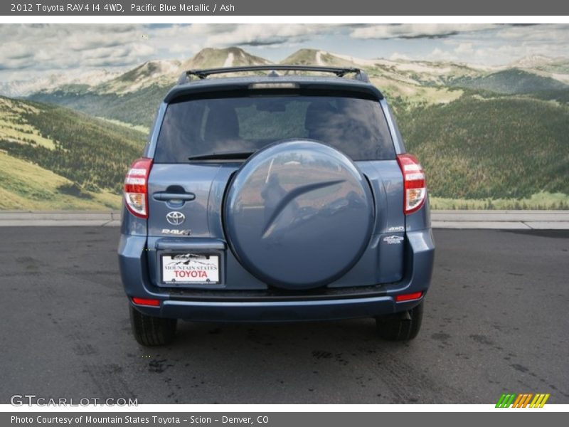 Pacific Blue Metallic / Ash 2012 Toyota RAV4 I4 4WD