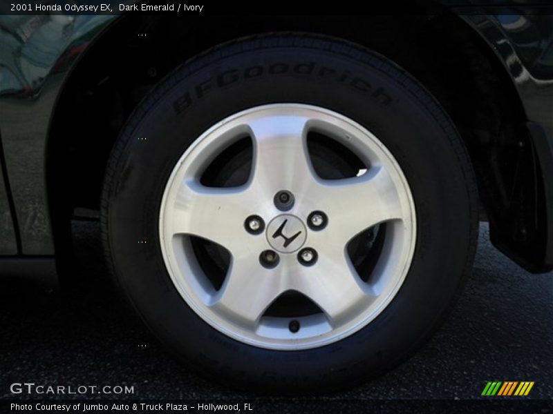 Dark Emerald / Ivory 2001 Honda Odyssey EX