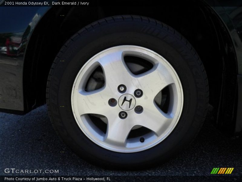 Dark Emerald / Ivory 2001 Honda Odyssey EX