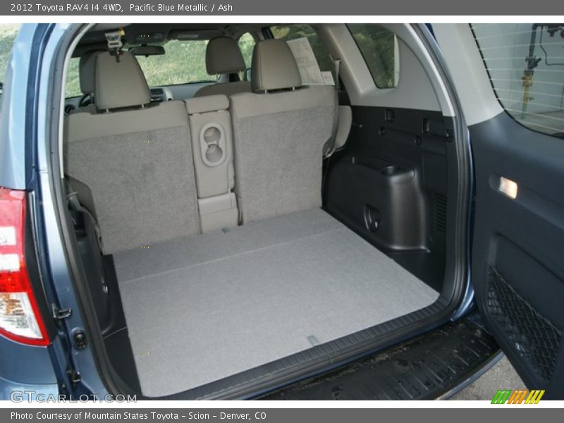 Pacific Blue Metallic / Ash 2012 Toyota RAV4 I4 4WD