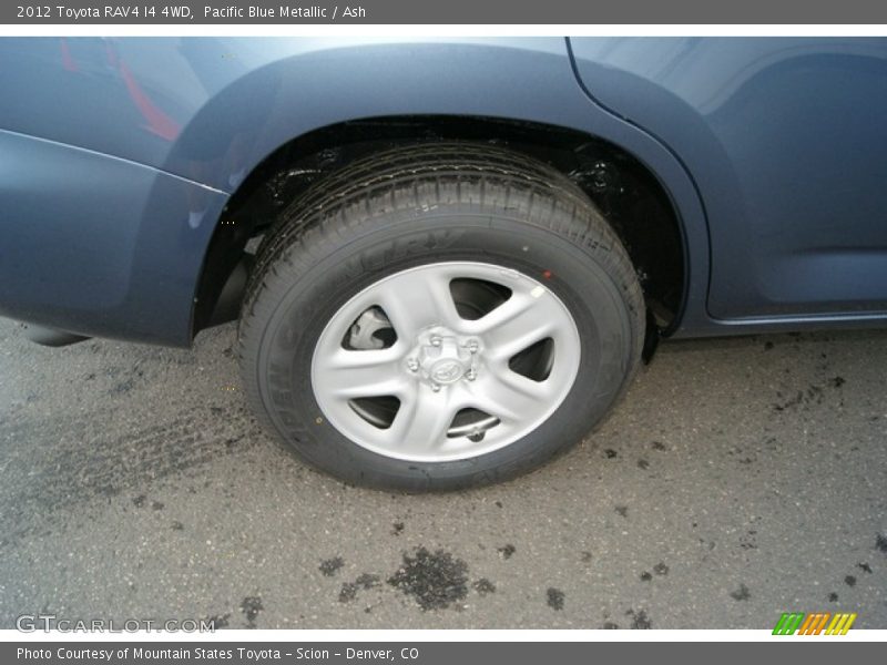 Pacific Blue Metallic / Ash 2012 Toyota RAV4 I4 4WD