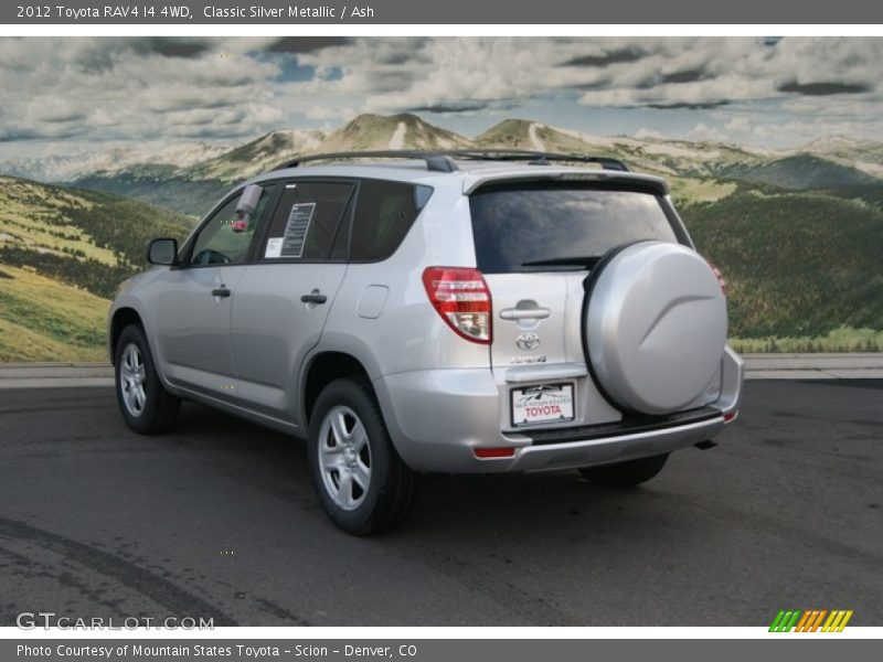 Classic Silver Metallic / Ash 2012 Toyota RAV4 I4 4WD