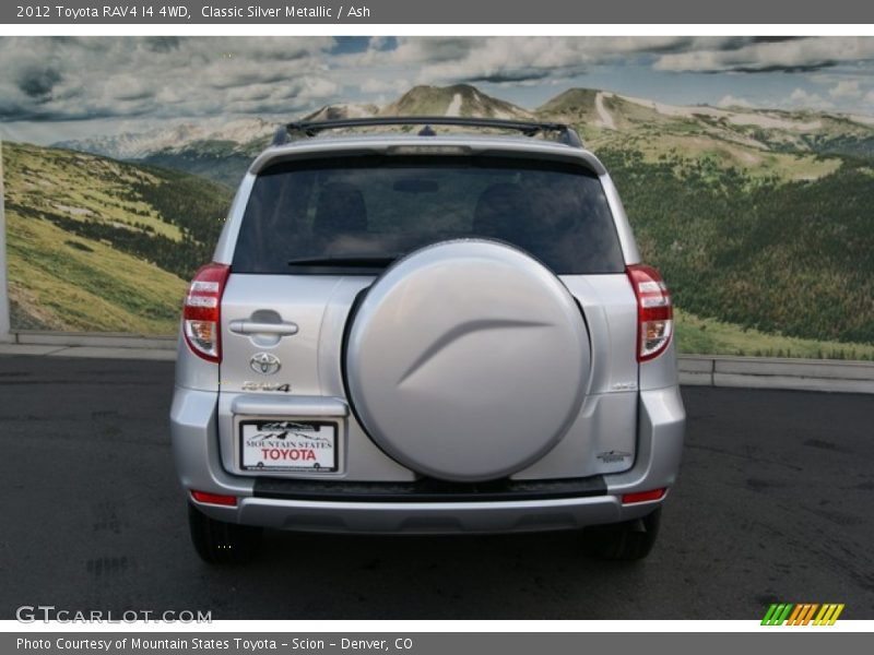 Classic Silver Metallic / Ash 2012 Toyota RAV4 I4 4WD