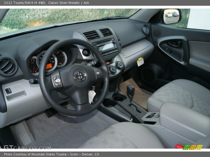 Classic Silver Metallic / Ash 2012 Toyota RAV4 I4 4WD