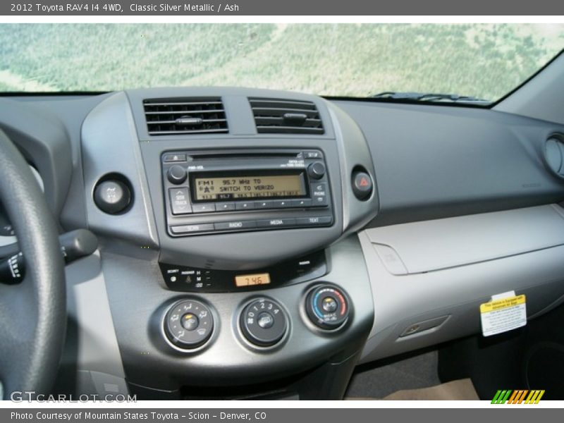 Classic Silver Metallic / Ash 2012 Toyota RAV4 I4 4WD