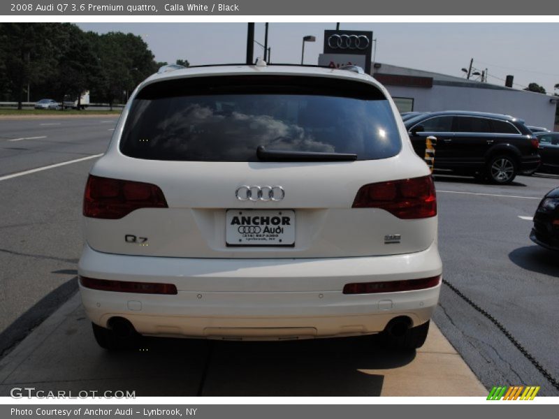 Calla White / Black 2008 Audi Q7 3.6 Premium quattro