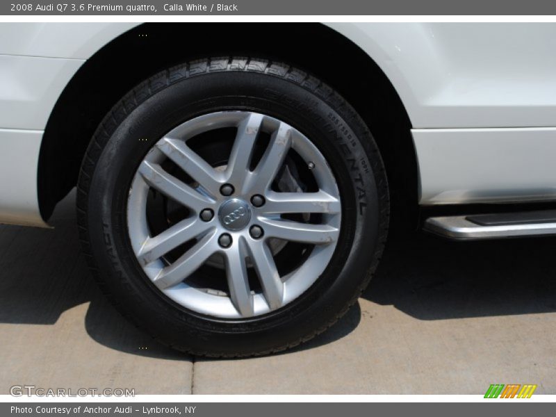 Calla White / Black 2008 Audi Q7 3.6 Premium quattro
