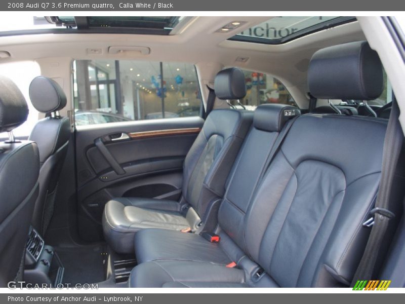 Calla White / Black 2008 Audi Q7 3.6 Premium quattro