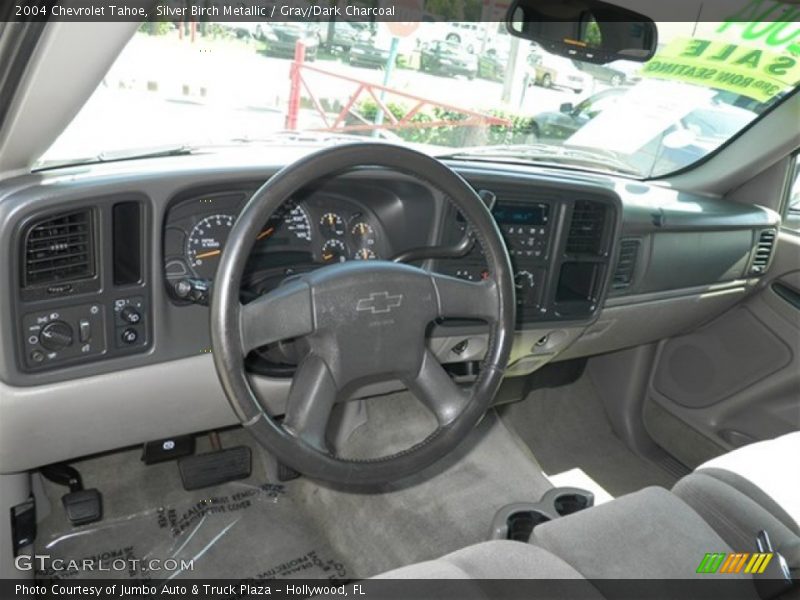 Silver Birch Metallic / Gray/Dark Charcoal 2004 Chevrolet Tahoe