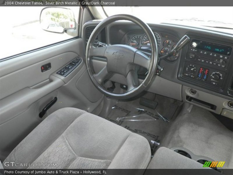 Silver Birch Metallic / Gray/Dark Charcoal 2004 Chevrolet Tahoe