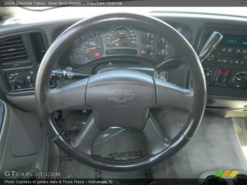 Silver Birch Metallic / Gray/Dark Charcoal 2004 Chevrolet Tahoe