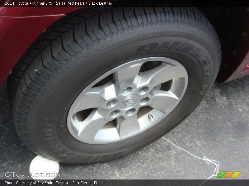 Salsa Red Pearl / Black Leather 2011 Toyota 4Runner SR5