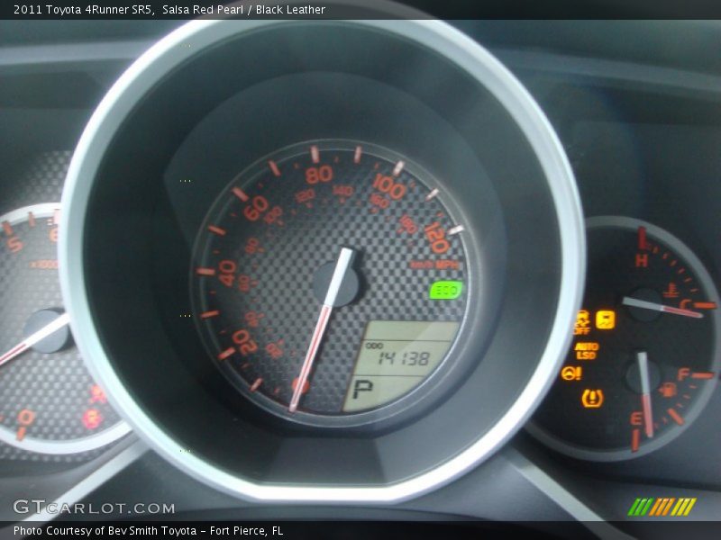 Salsa Red Pearl / Black Leather 2011 Toyota 4Runner SR5