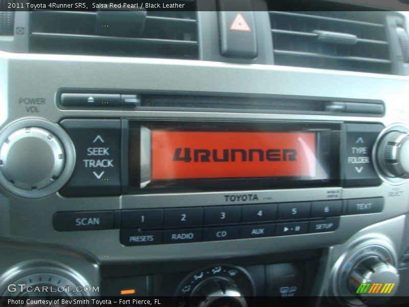 Salsa Red Pearl / Black Leather 2011 Toyota 4Runner SR5