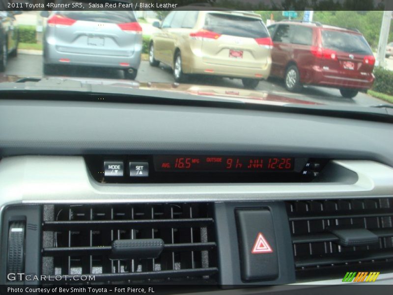 Salsa Red Pearl / Black Leather 2011 Toyota 4Runner SR5