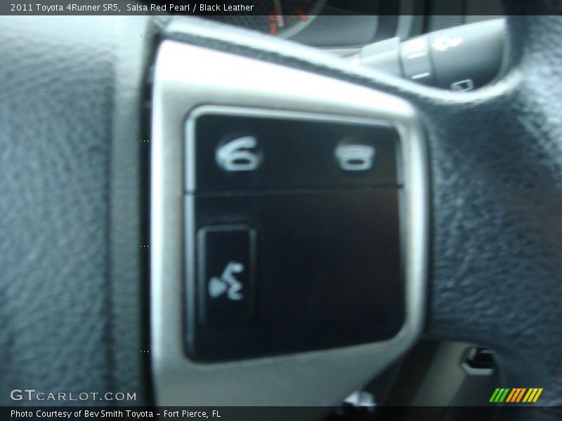 Salsa Red Pearl / Black Leather 2011 Toyota 4Runner SR5