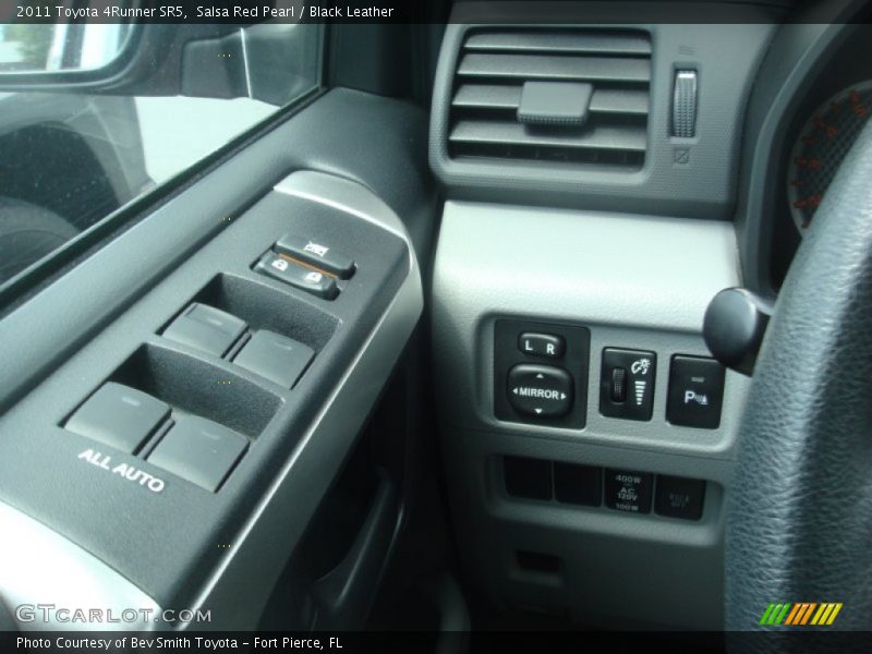 Salsa Red Pearl / Black Leather 2011 Toyota 4Runner SR5