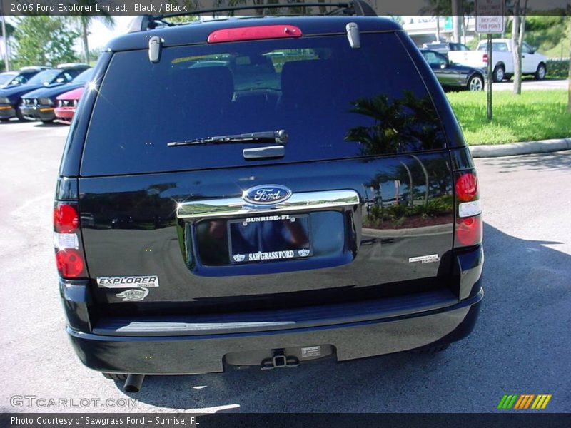 Black / Black 2006 Ford Explorer Limited