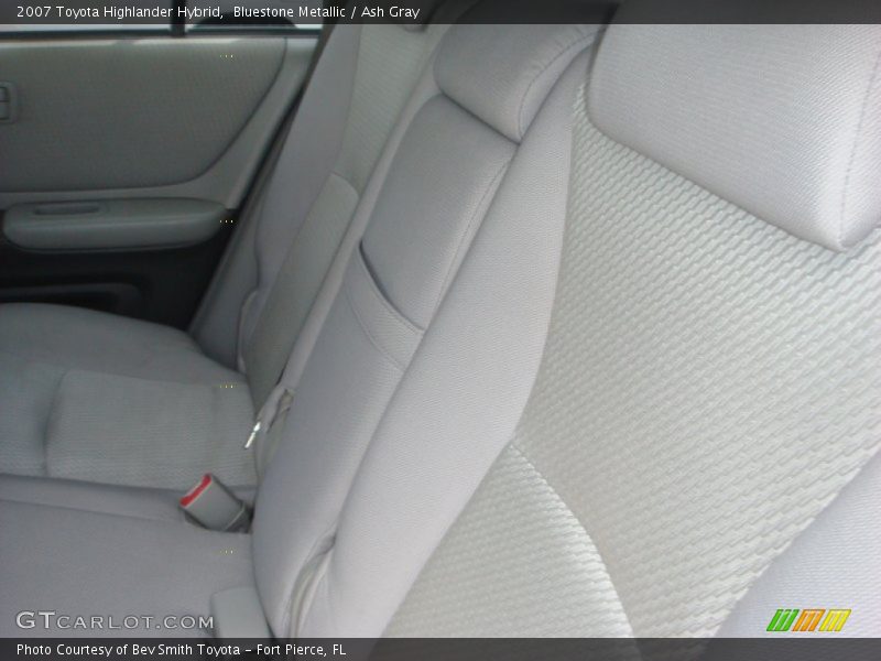 Bluestone Metallic / Ash Gray 2007 Toyota Highlander Hybrid