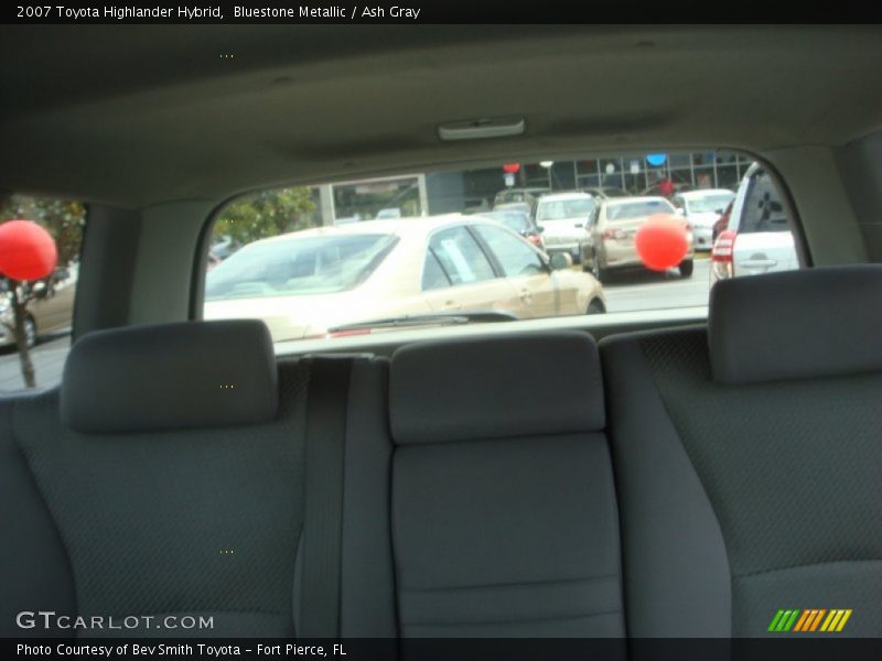 Bluestone Metallic / Ash Gray 2007 Toyota Highlander Hybrid