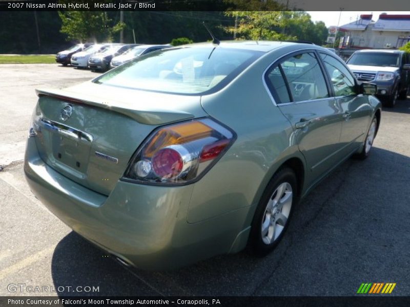 Metallic Jade / Blond 2007 Nissan Altima Hybrid