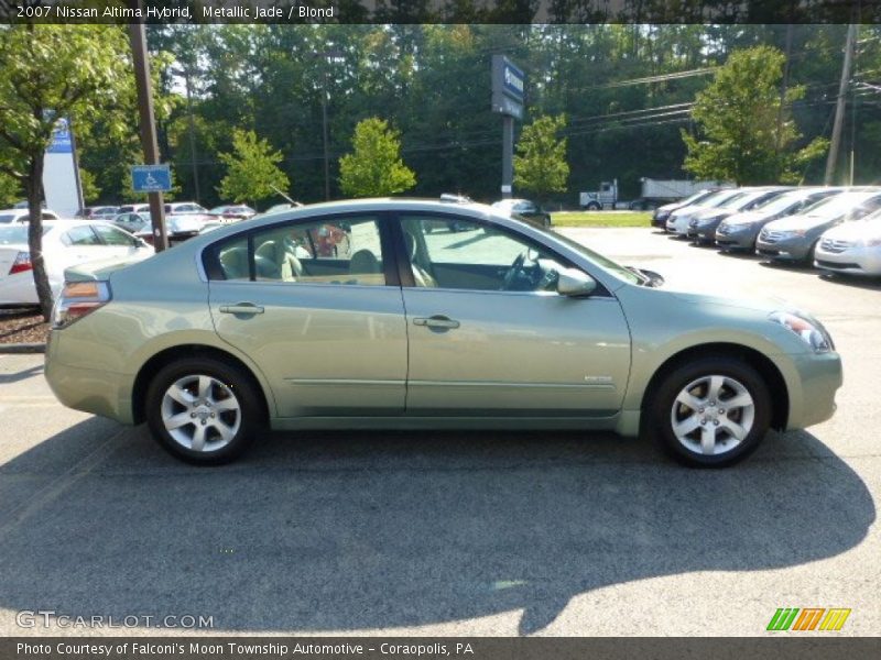 Metallic Jade / Blond 2007 Nissan Altima Hybrid