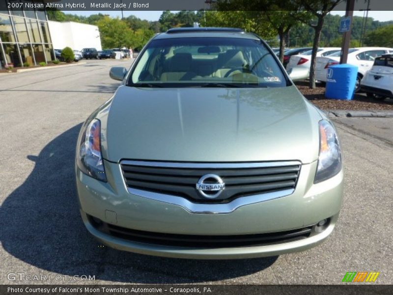 Metallic Jade / Blond 2007 Nissan Altima Hybrid