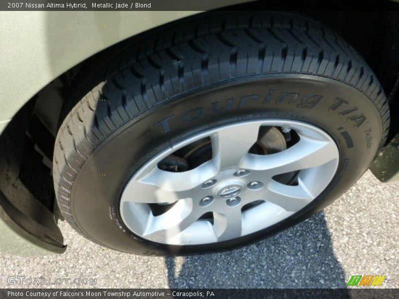 Metallic Jade / Blond 2007 Nissan Altima Hybrid